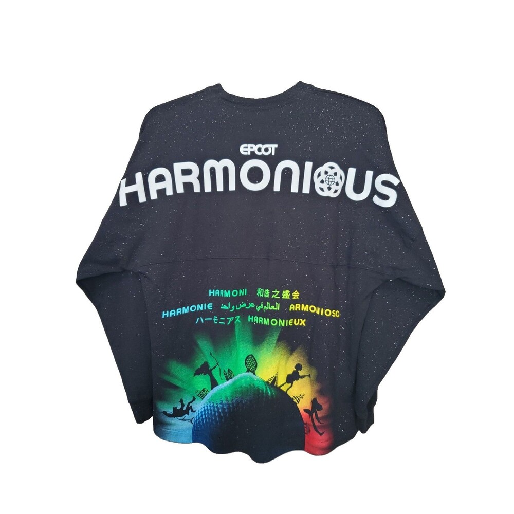 Disney Parks Epcot Harmonious Fireworks Spirit Jersey Size Medium